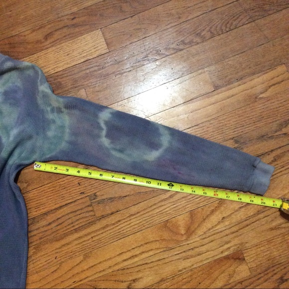 Tie-Dye Thermal Waffle Shirt - Picture 7 of 9